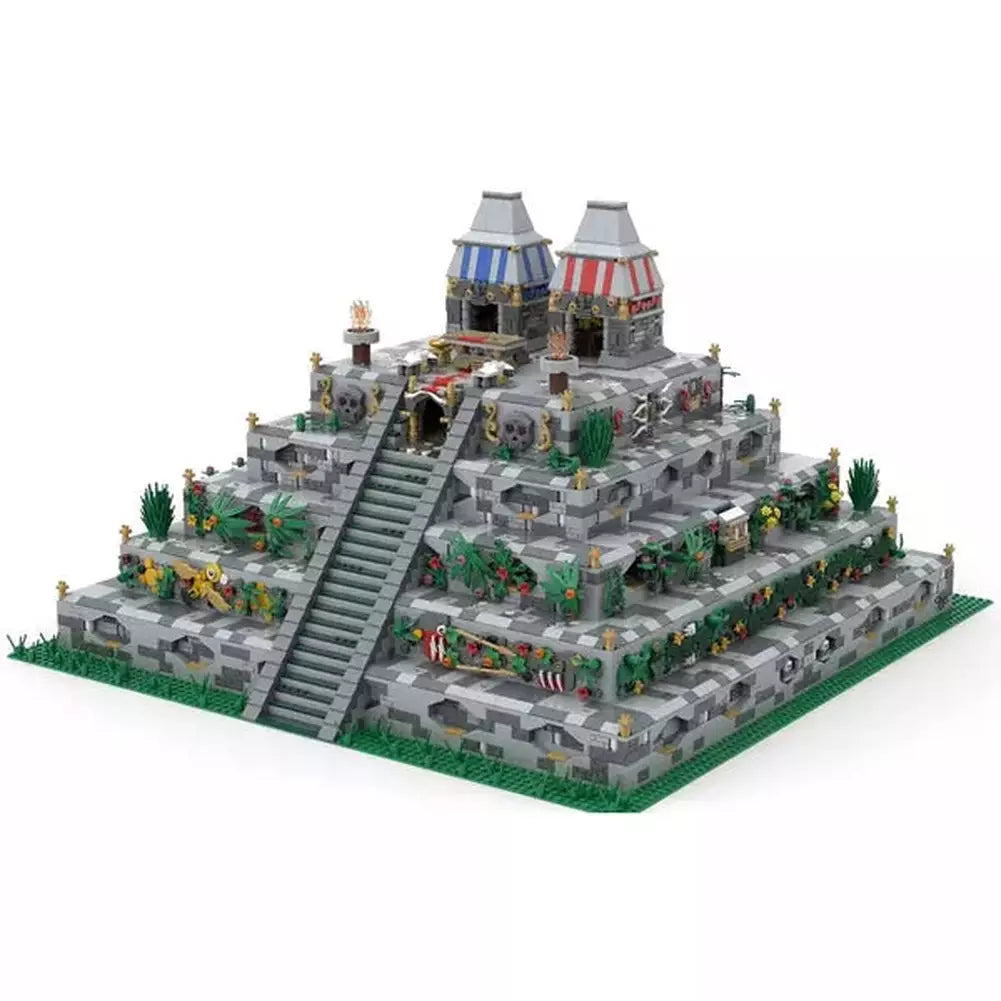 Custom MOC Same as Major Brands 8056Pcs Aztec Pyramid MOC 66047