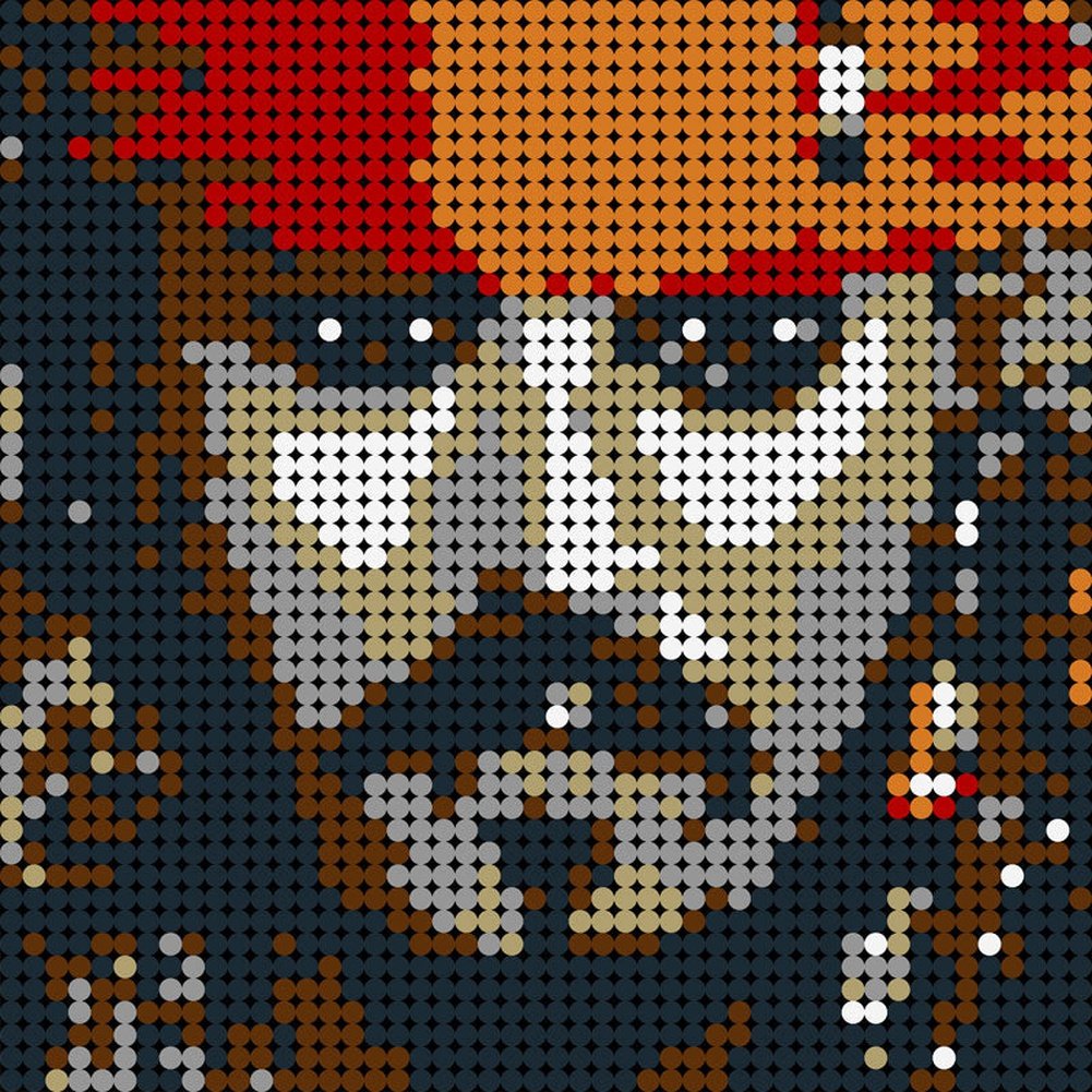 Pixel Art - Hama Beads - Marvel, Star Wars, Video Games, Movies