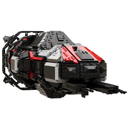 MOC NON LEGO MOC Spaceship MOC High-Tech Space Creative Building Block DIY Assembly Technology Bricks Model Display Toy Boy