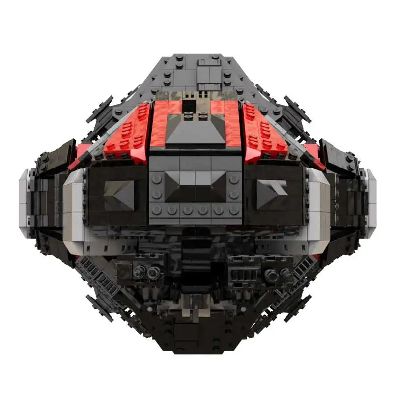 MOC NON LEGO MOC Spaceship MOC High-Tech Space Creative Building Block DIY Assembly Technology Bricks Model Display Toy Boy