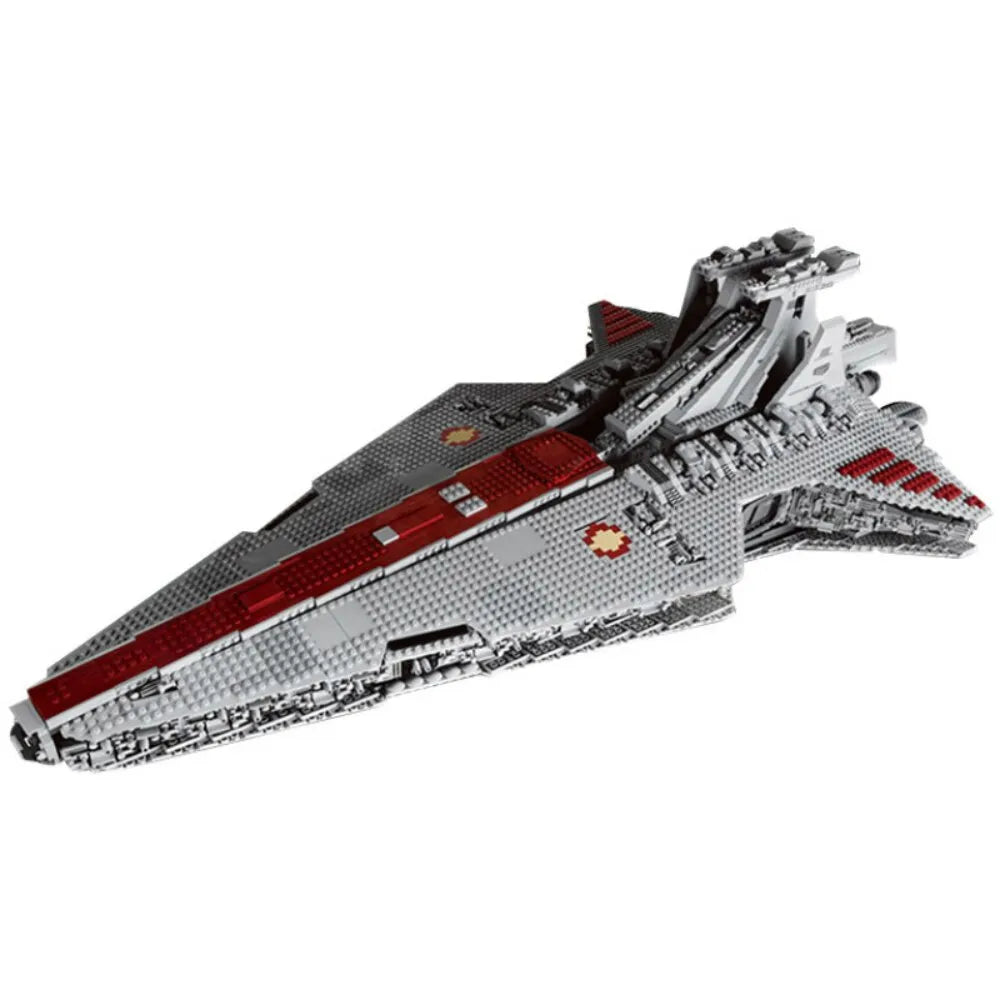 MOC NON LEGO 6685pcs Star Toys UCS Venator Republic Attack Cruiser Destroyer Set Buidling Blocks Bricks MOC-0694 Toy  for Kids no Box