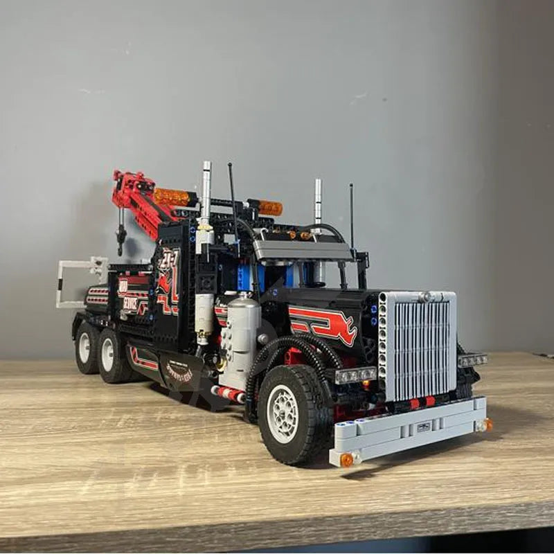 Custom MOC Same as Major Brands! 2023 New MOC-139690 Super Truck 2155 Pieces Suitable for 8285 Assembled Building Blocks Kids Educational Toys DIY