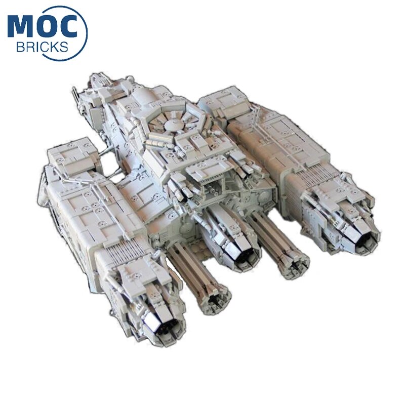 Custom MOC Same as Major Brands! MOC Space War Series USCSS Nostromo MOC Building Blocks Model Kit Destroyer Imperial Shuttle High-Tech Bricks Puzzle Toys