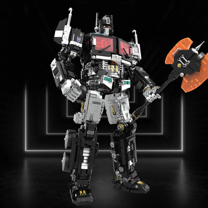 Custom MOC Same as Major Brands! 2023 New Technical Black Robot Building Blocks Model MOC Creativity Deformation Mech Bricks toys    Set
