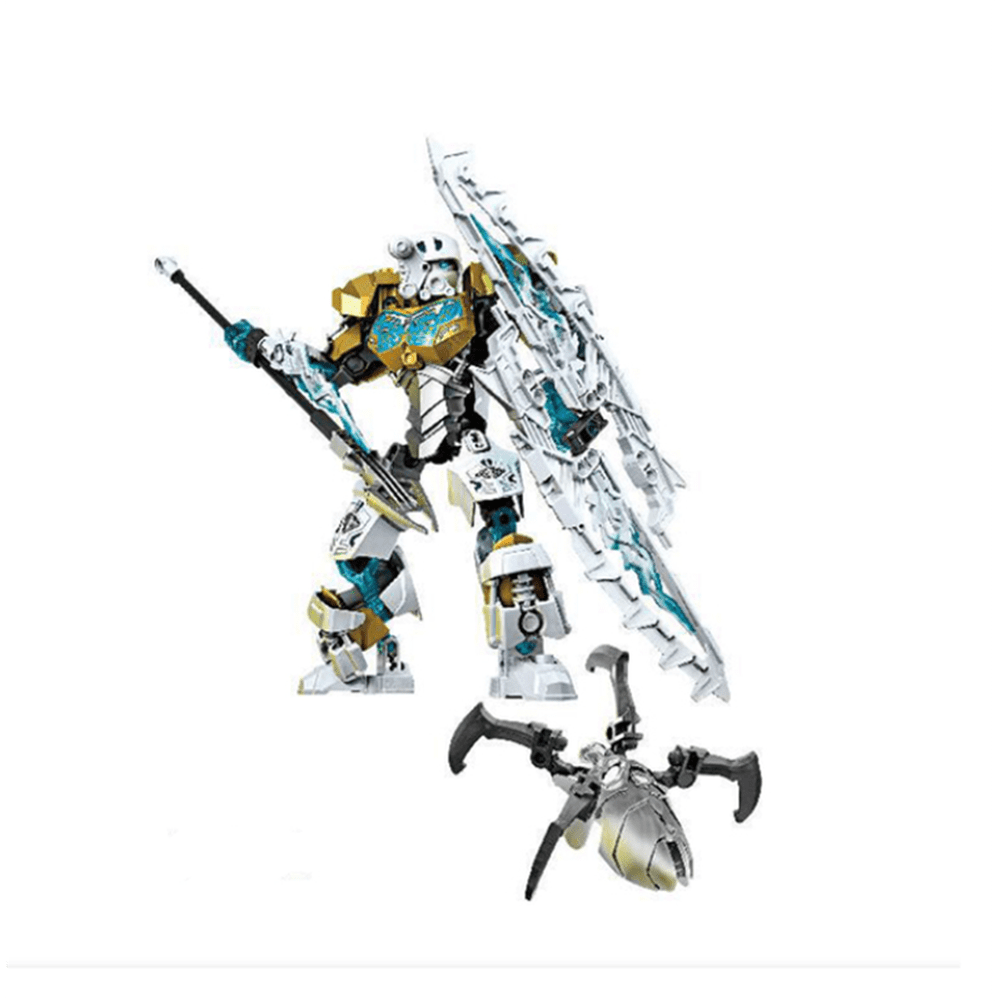 MOC NON LEGO MOC New Bionics Ekimu The Msdk Maker Figures  Building Block Toy Set For Boy Compatible with major Brand 71312