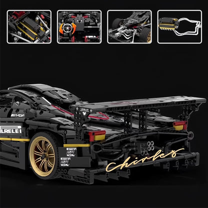 MOC NON LEGO New 220907 Technical Car Paganis Zonda R Model 4500pcs Building Blocks Bricks Puzzle Toy  For Kids