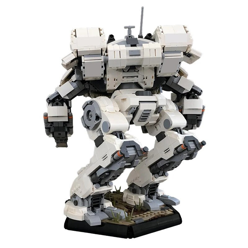 MOC NON LEGO MOC MOC BattleTeched Mech Robot Building Block Build Model King Crab Mech Action Figure Battle Robot Brick Toy