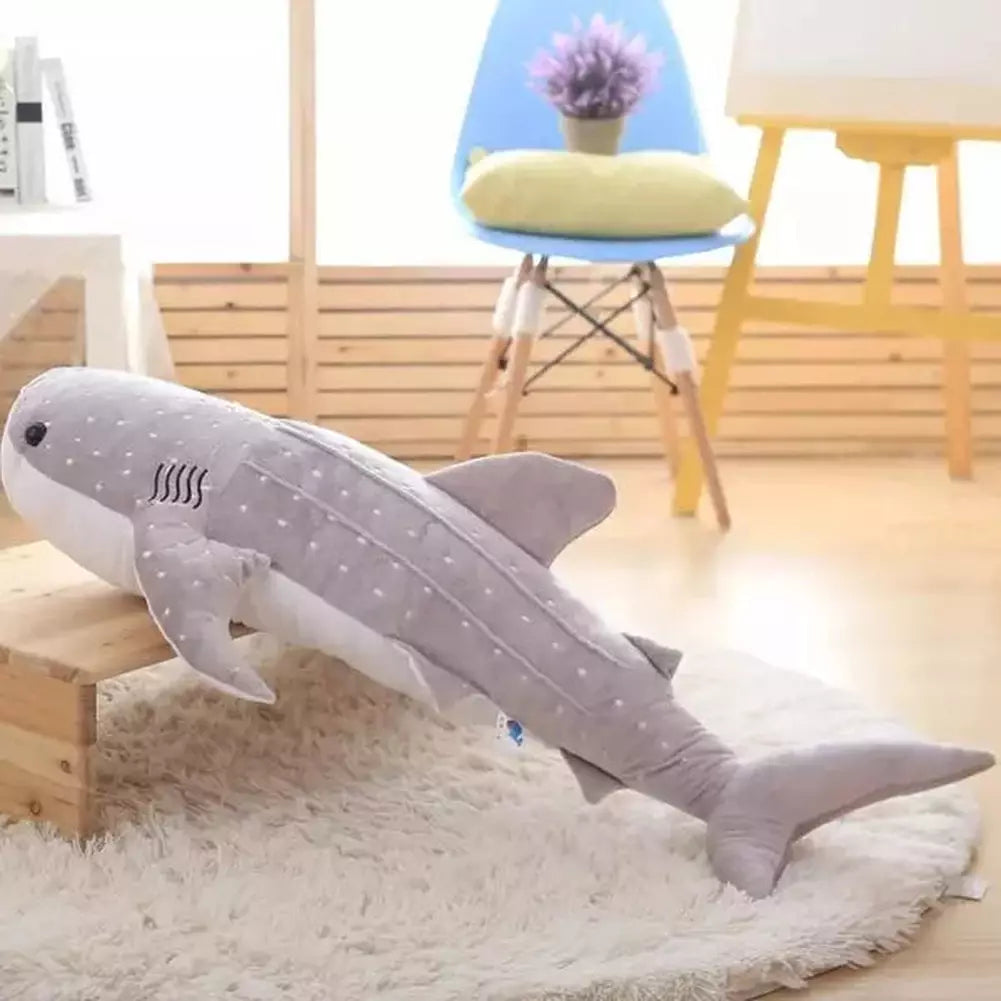 Giant Shark Toy - Soft Plush Large Stuffed Hammerhead - Animal of the Sea,  100cm