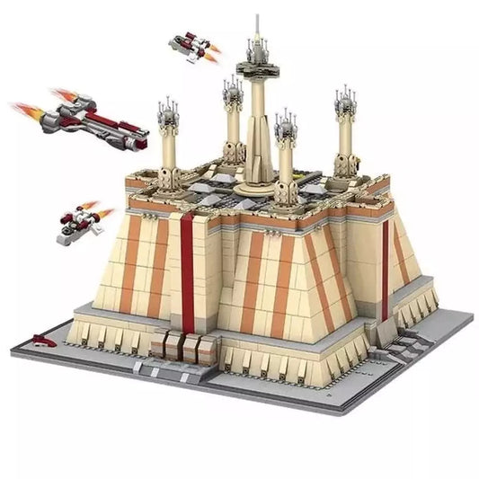 21036 Star Plan Toy MOC Jedi Temple Model Building Block Imperial Palace Architecture Bricks Sets Collection Gift K&B Brick Store