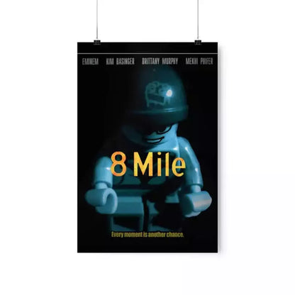 Custom MOC Same as Major Brands! 8 Mile LEGO Movie Wall Art POSTER ONLY