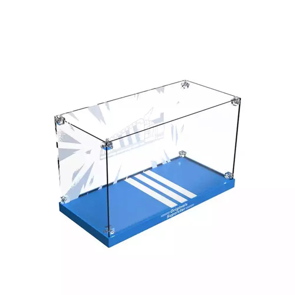 Acrylic Display Box For 10282 Adidas Originals Superstar Building Blocks Display Case (Not Include The Model) Jurassic Bricks