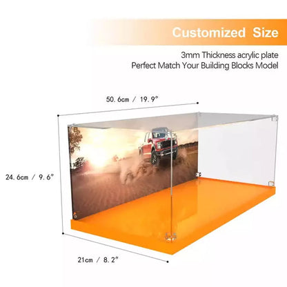 Custom MOC Same as Major Brands! Acrylic Display Case for 42126  Dust-Proof Transparent Clear Display Box Showcase (Only Box)