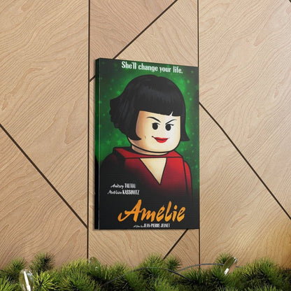 Amelie LEGO Movie Wall Art Canvas Art With Backing. Jurassic Bricks