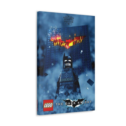 Batman LEGO Movie Wall Art Canvas Art With Backing. Jurassic Bricks