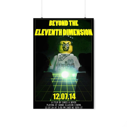 Custom MOC Same as Major Brands! Beyond The Eleventh Dimension LEGO Movie Wall Art POSTER ONLY
