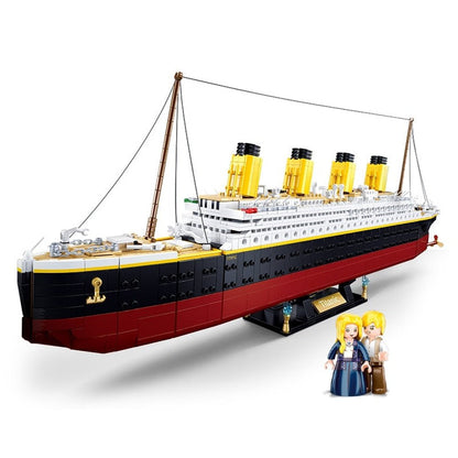 Custom MOC Same as Major Brands! Building Block Toys Titanic 2401 PCS Bricks Scale 1:350 B1122 Compatbile With Leading Brands Big Ship Construction Kits