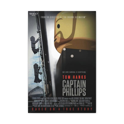 Custom MOC Same as Major Brands! Captain Phillips LEGO Movie Wall Art Canvas Art With Backing.