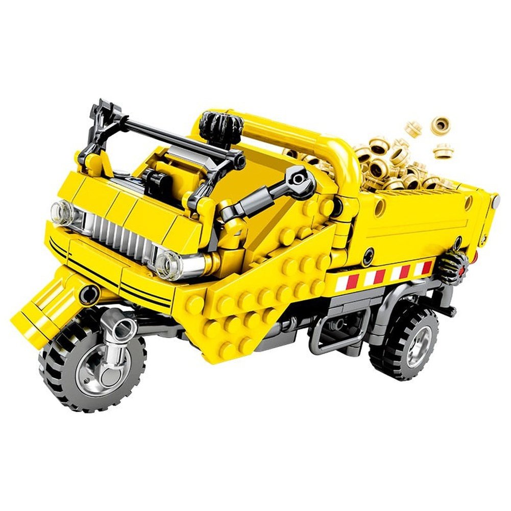 Custom MOC Same as Major Brands! City Engineering Bulldozer Crane Car Truck Excavator Roller Building Blocks Construction Bricks Toy for