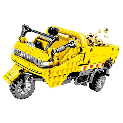 Custom MOC Same as Major Brands! City Engineering Bulldozer Crane Car Truck Excavator Roller Building Blocks Construction Bricks Toy for