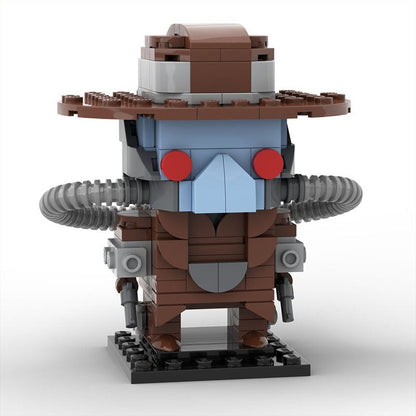 Creative MOC Star Movie Action Figures Brickheadz Set Model Collection Building Blocks Kid Toys Gift 40539 41608 75317 K&B Brick Store