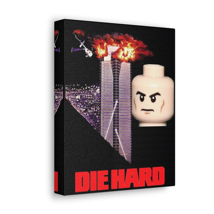 Die Hard LEGO Movie Wall Art Canvas Art With Backing. K&B Brick Store