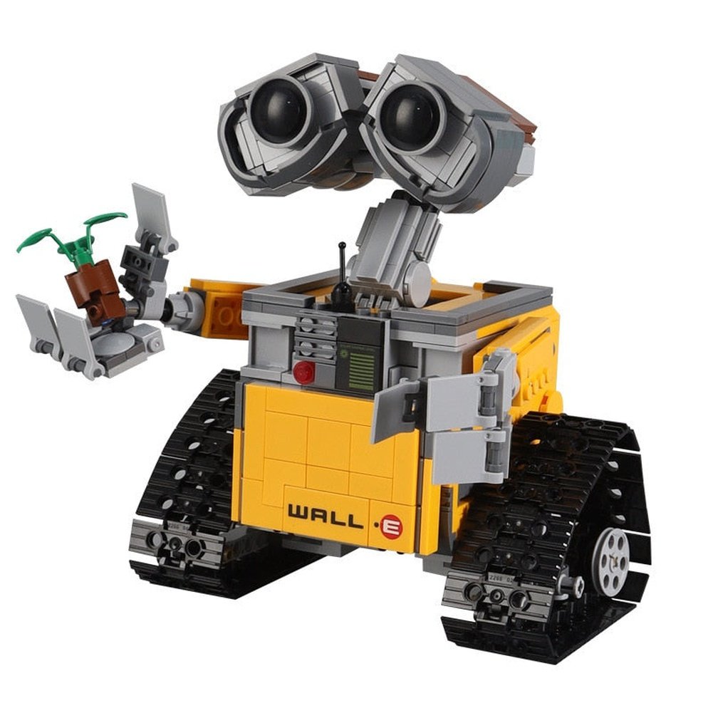 Disney Walle Movie WALL.E Eva Robot MOC DIY Model Building Blocks Bricks Sets Classic Dolls Kids Toys For Children Gift Jurassic Bricks