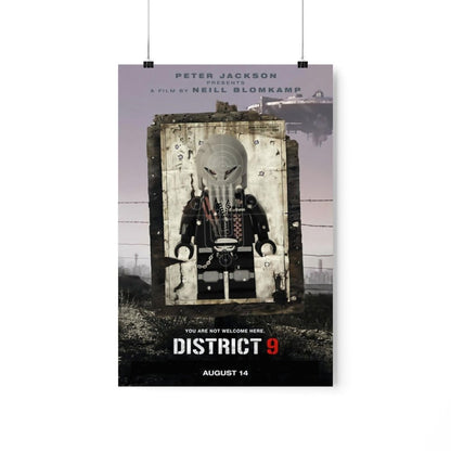 District 9 LEGO Movie Wall Art POSTER ONLY Jurassic Bricks