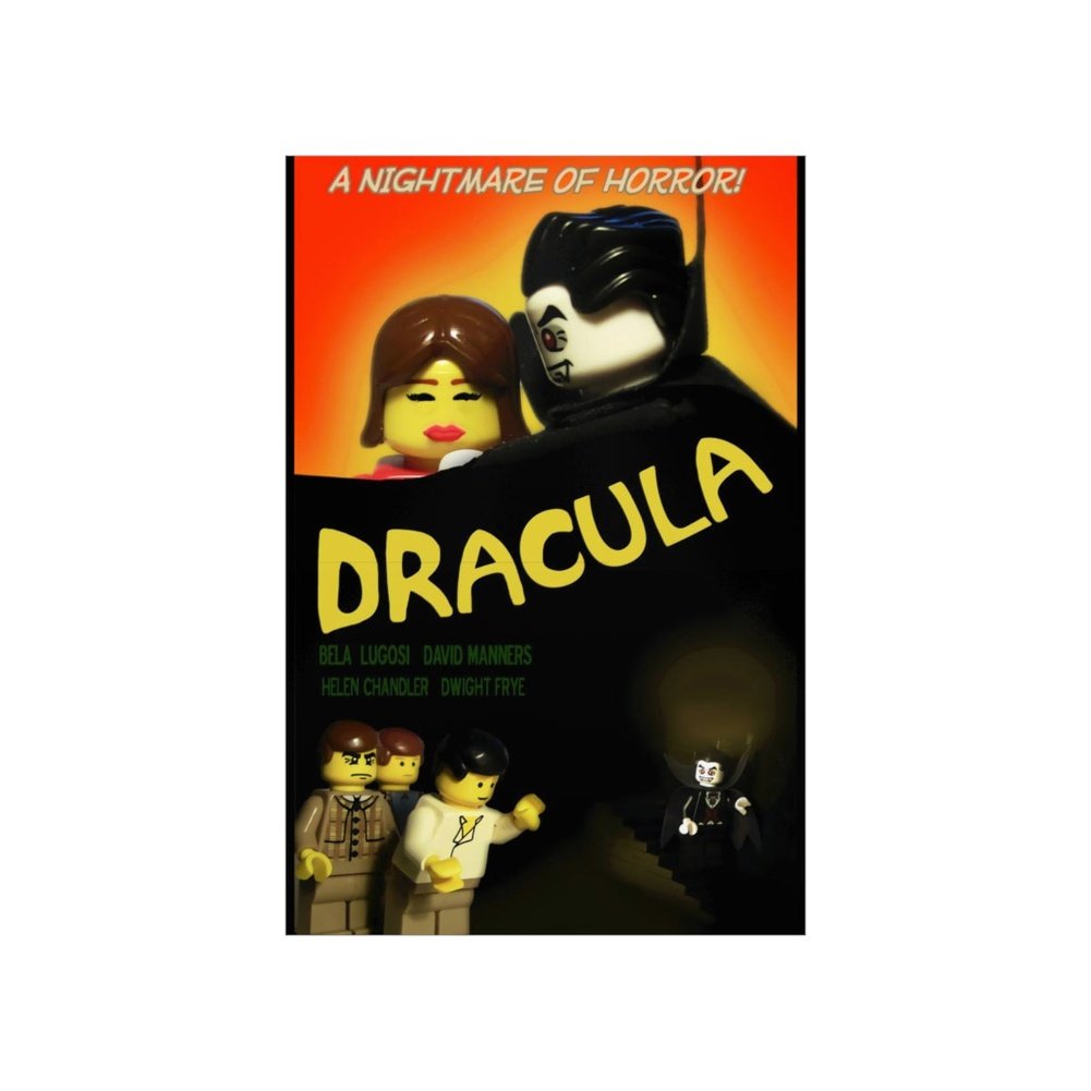 Custom MOC Same as Major Brands Dracula LEGO Movie Wall Art