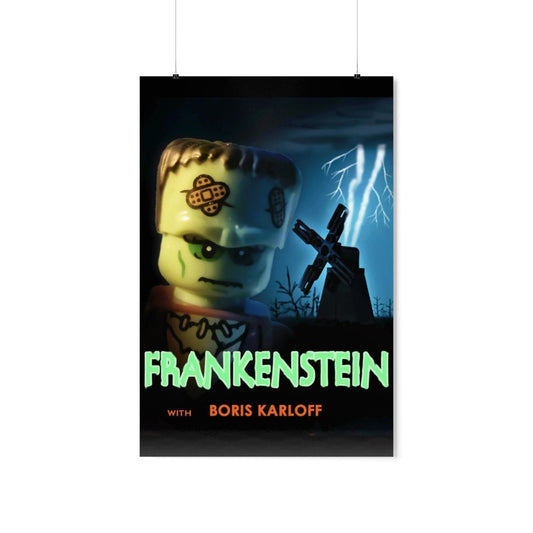 Frankenstein LEGO Movie Wall Art POSTER ONLY K&B Brick Store