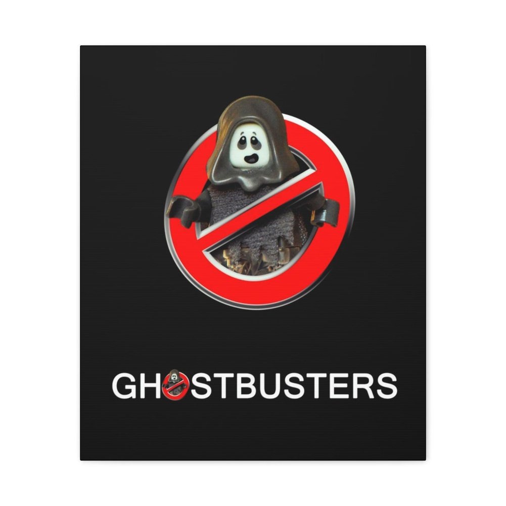 Custom MOC Same as Major Brands! Ghostbusters v2 LEGO Movie Wall Art Canvas Art With Backing.