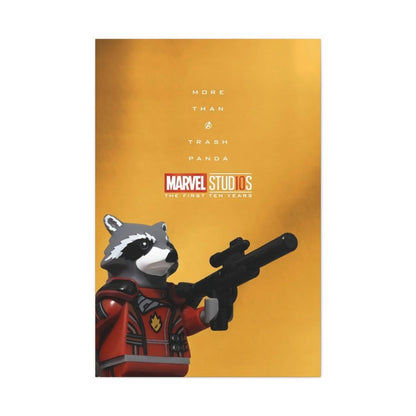 Custom MOC Same as Major Brands! Guardians Of The Galaxy LEGO Movie Wall Art Canvas Art With Backing.