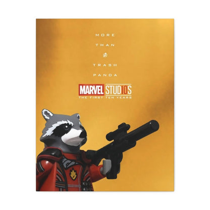 Custom MOC Same as Major Brands! Guardians Of The Galaxy LEGO Movie Wall Art Canvas Art With Backing.