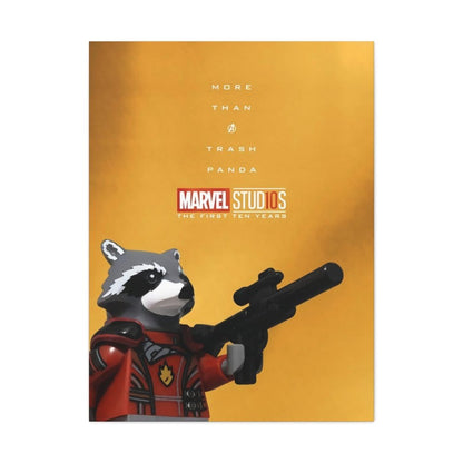 Custom MOC Same as Major Brands! Guardians Of The Galaxy LEGO Movie Wall Art Canvas Art With Backing.
