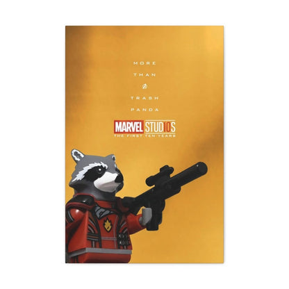 Custom MOC Same as Major Brands! Guardians Of The Galaxy LEGO Movie Wall Art Canvas Art With Backing.