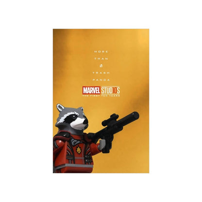 Guardians of The Galaxy v1 LEGO Movie Wall Art POSTER ONLY Jurassic Bricks