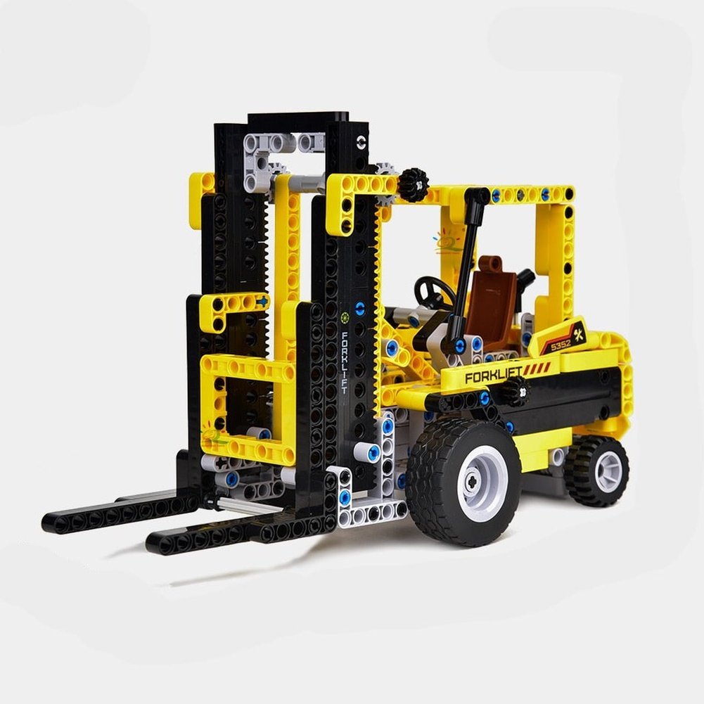 Brick Technic Crane, Block Technic Crane, Building Blocks, Bricks Toy