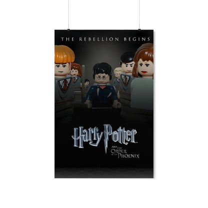 Custom MOC Same as Major Brands! Harry Potter v1 LEGO Movie Wall Art POSTER ONLY