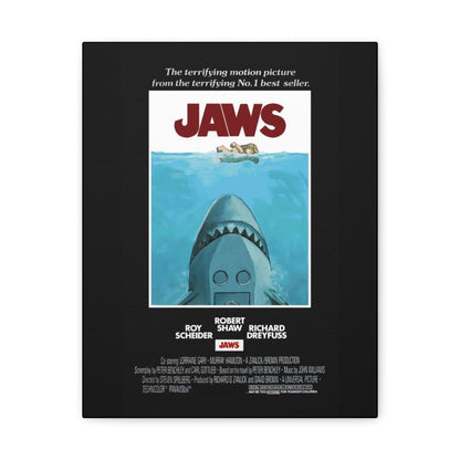 Custom MOC Same as Major Brands! Jaws LEGO Movie Wall Art Canvas Art With Backing.
