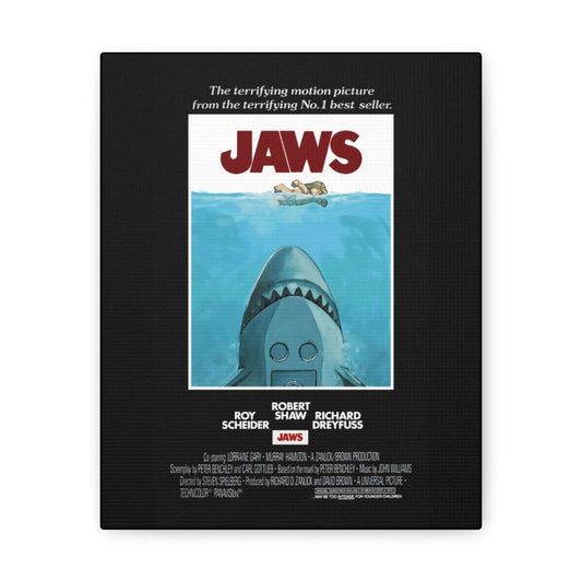 Jaws LEGO Movie Wall Art Canvas Art With Backing. K&B Brick Store
