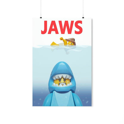 Custom MOC Same as Major Brands! Jaws v2 LEGO Movie Wall Art POSTER ONLY