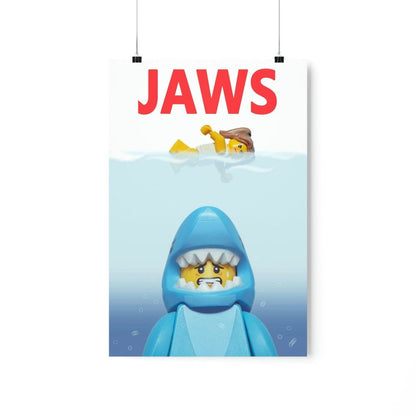 Custom MOC Same as Major Brands! Jaws v2 LEGO Movie Wall Art POSTER ONLY