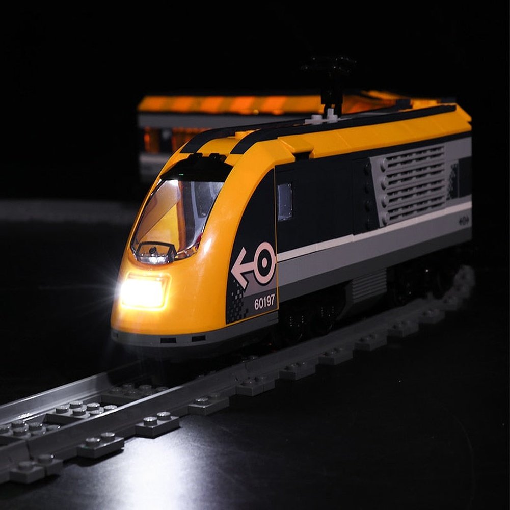 LED Light For 60197 Classic Passenger Train Building Blocks Bricks Toys (only light kit) Jurassic Bricks