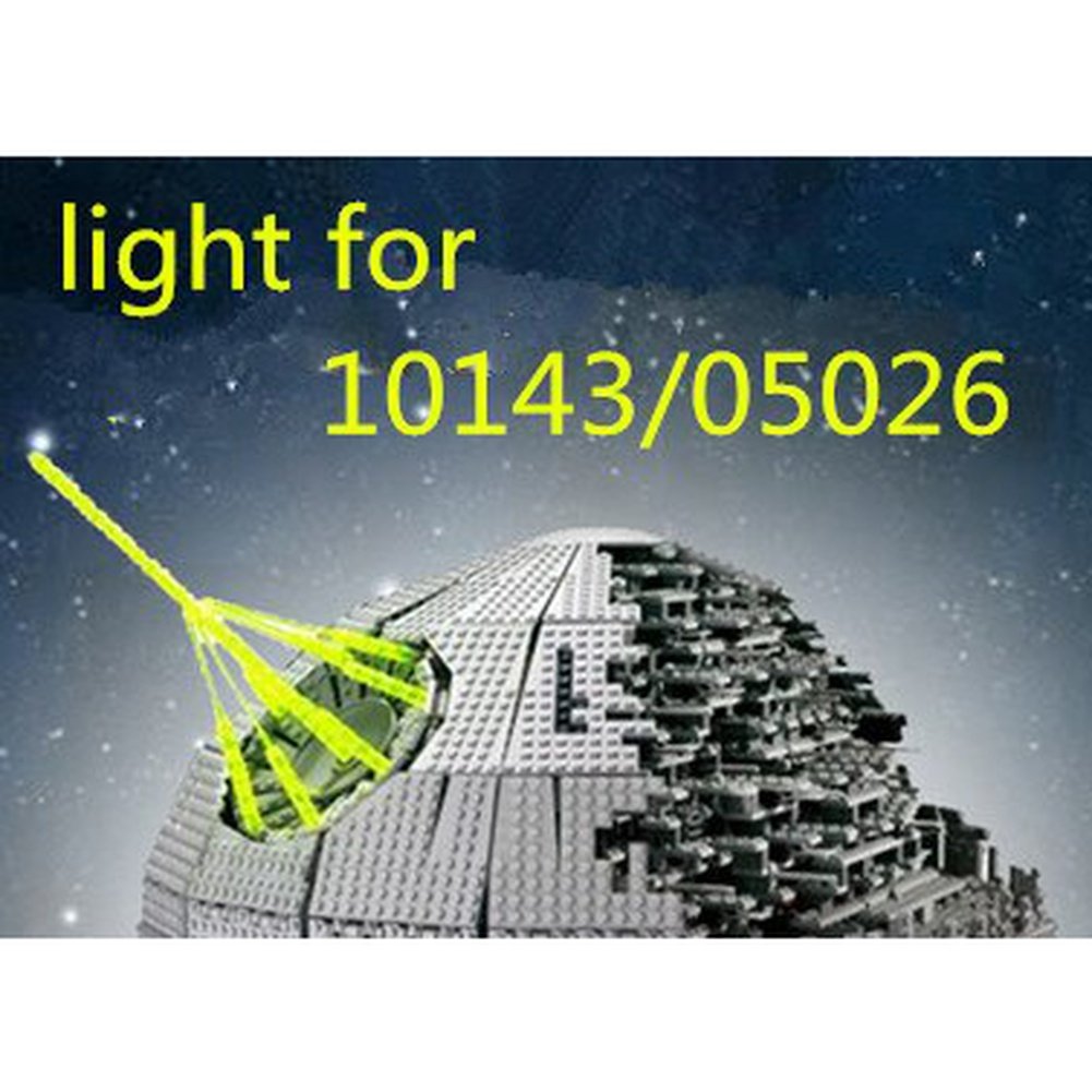 LED Light Kit For 10143 75159 10188 Compatible With 05026 Death II Ultimate Weapon Laser Cannon No Building Blocks Jurassic Bricks