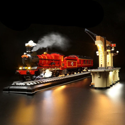 LED Light Kit For Express Train Magic Station 76405 Collectors Edition Building Blocks Education Toys Set (Not Included Blocks) Jurassic Bricks
