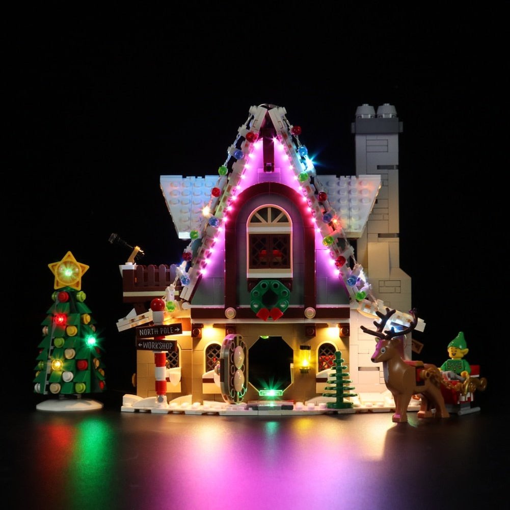 LED Light Kit for 10275 Elf Club House Building Blocks Set (NOT Include The Model) Toys for Children Christmas Gift Jurassic Bricks