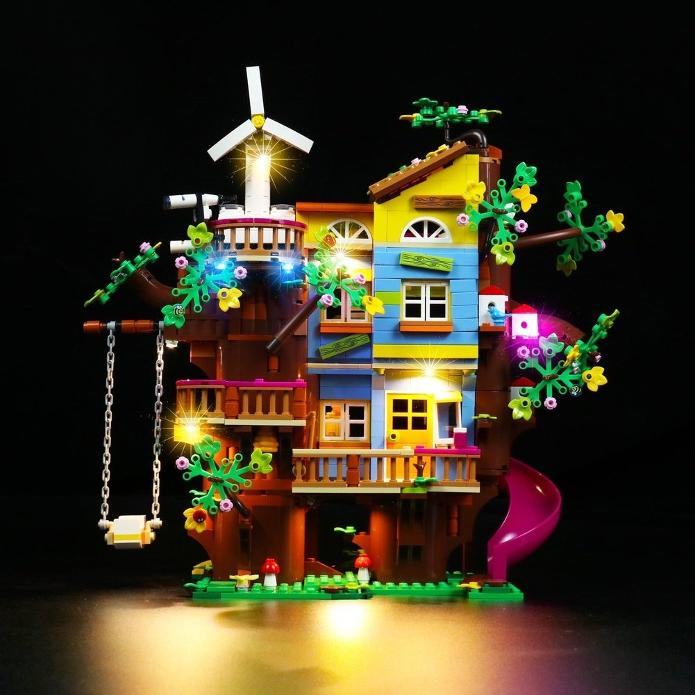 LED Light Kit for 41703 Friendship Tree House Building Blocks Set (NOT Include the Model) Bricks Toys for Children Jurassic Bricks