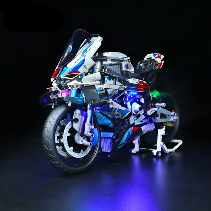 LED Light Kit for 42130 M 1000 RR Motorcycle Building Blocks Set (NOT Include the Model) Bricks Toys for Children Jurassic Bricks
