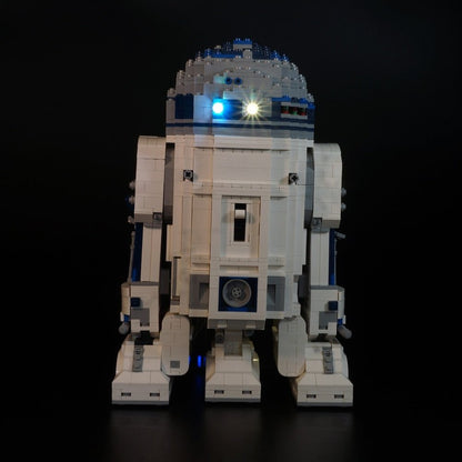 LED Light Set For 10225 And 05043 R2-D2 DIY Toys Blocks Bricks Only Lighting Kit Not Include Model Jurassic Bricks