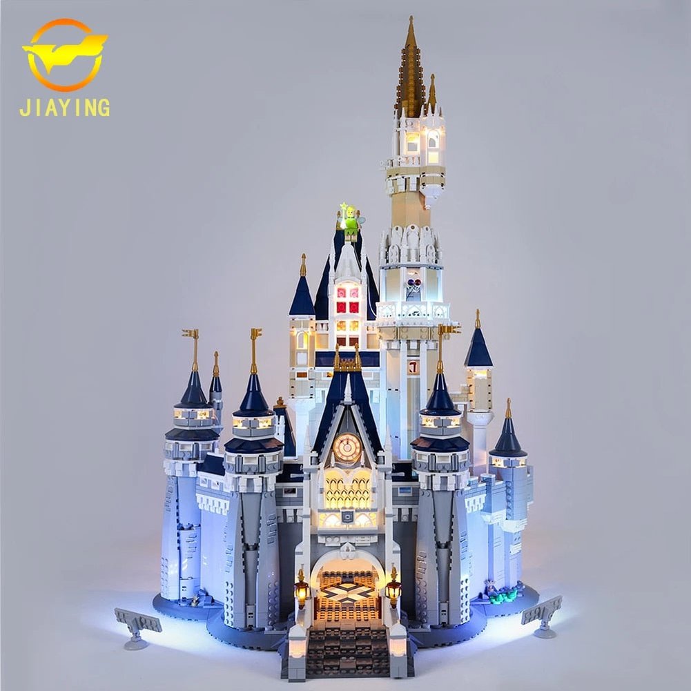 LED Lighting Kit For Lego 71040 16008 Compatible With Disney Movies Princess Castle Building Block Bricks (Only Light No Model) Jurassic Bricks