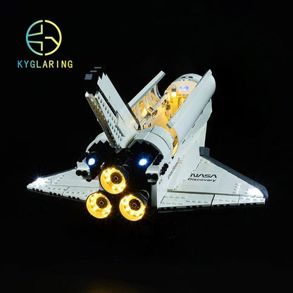 Custom MOC Same as Major Brands! LED Lighting Set 10283 DIY toys Space Shuttle Discovery Blocks Building